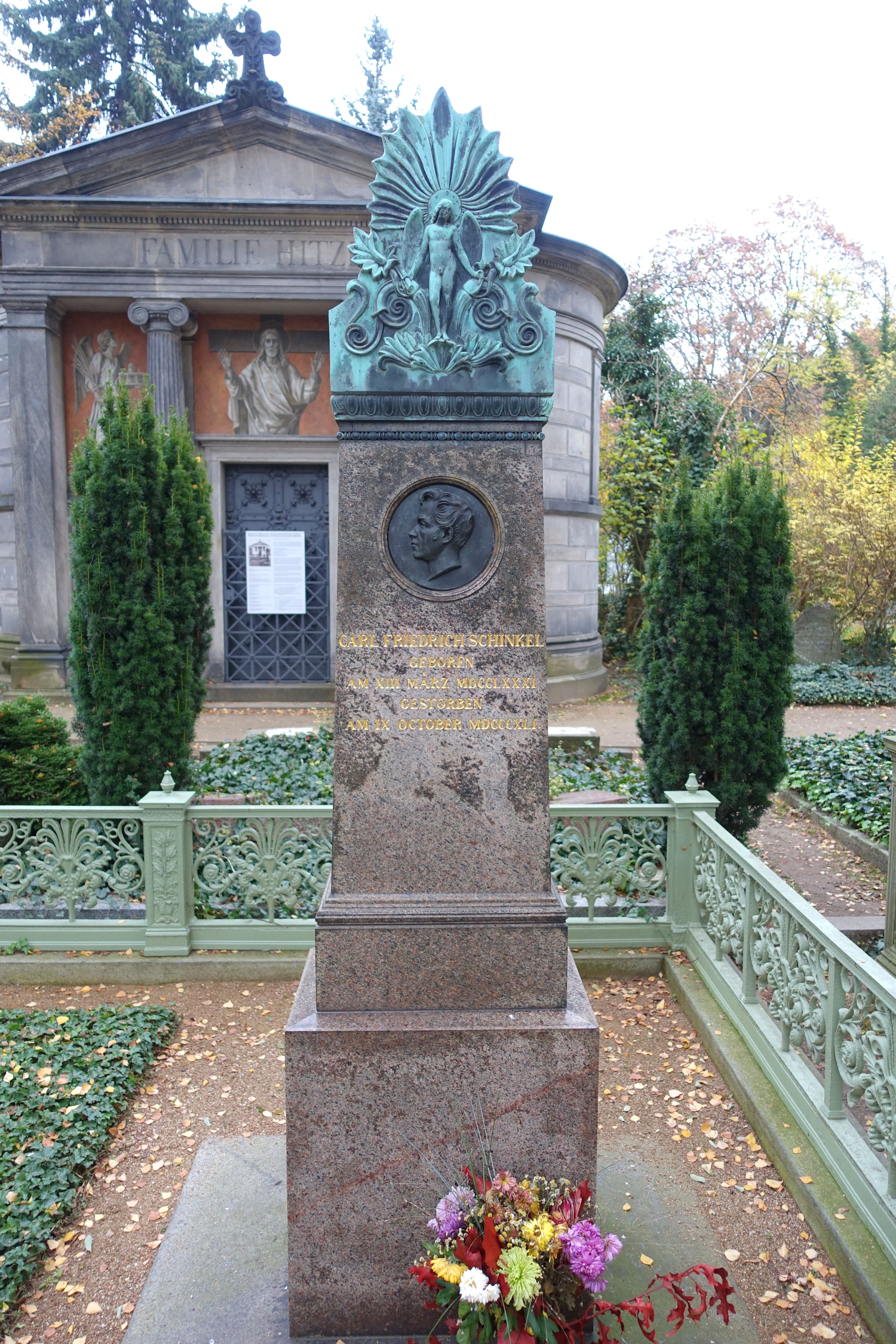 Grabstätte von Karl Friedrich Schinkel auf dem Dorotheenstädtischen Friedhof